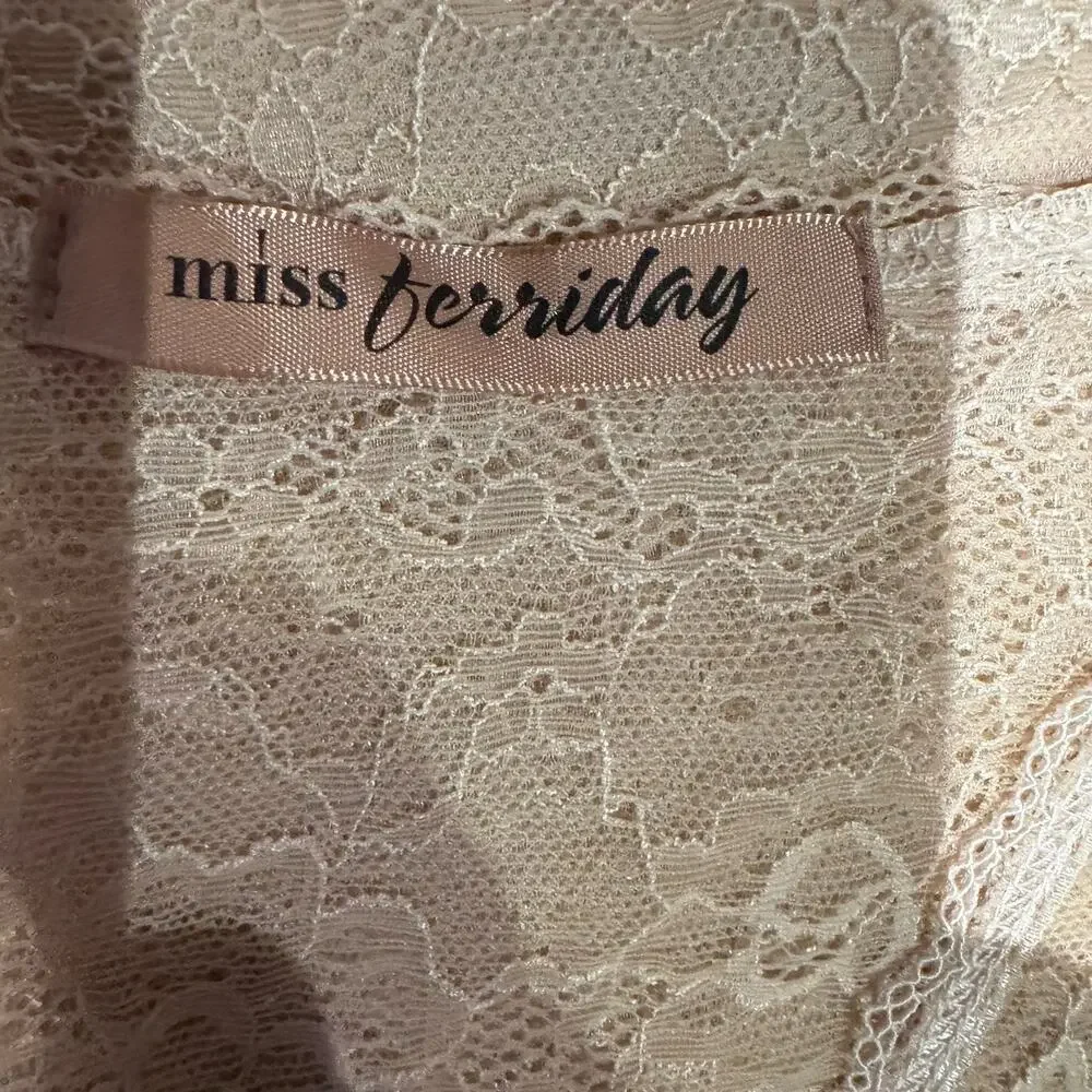 Miss Ferriday Stretch Lace Halter Cami M - Picture 5 of 6